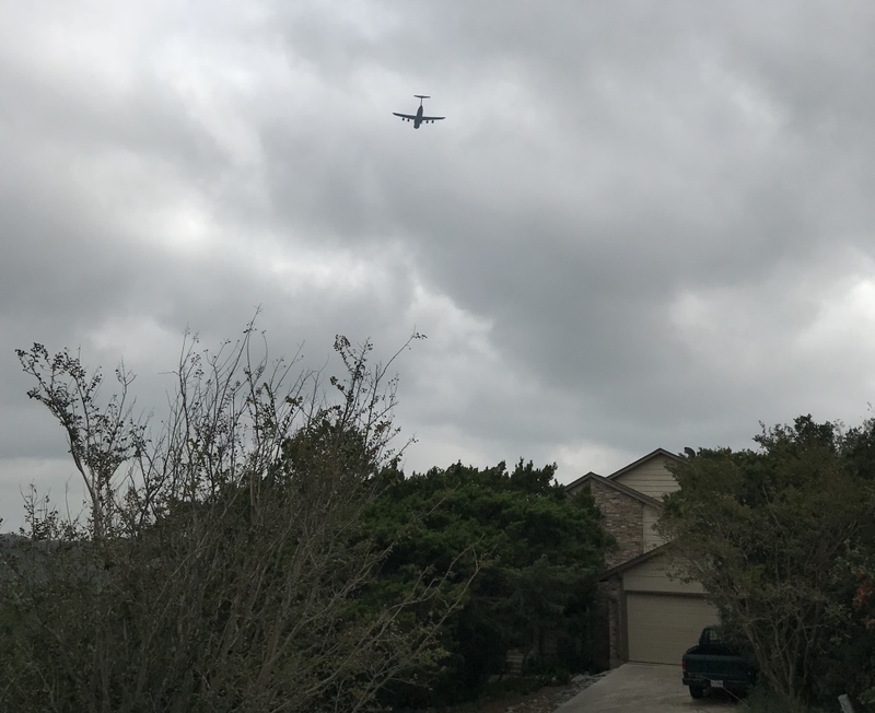 These C-5's fly over at least once a day and even after living here for nearly a decade I’m still in awe of how huge they are.